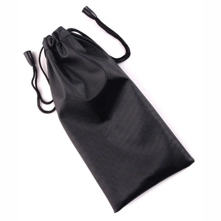 

SKYWAY Custom Black Microfiber Drawstring Sunglass Pouch For Glasses Bag