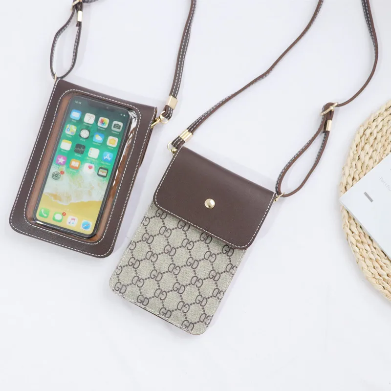 

Universal large touch-screen mobile phone bag messenger pocket wallet bag