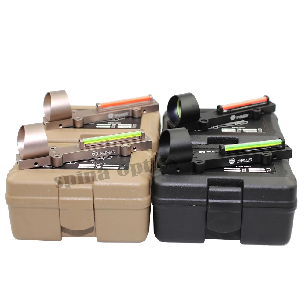 

SPINA Lightweight fiber optic sight 1x28 Red green Dot Hunting Scope