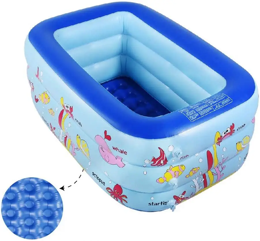 

High Quality Piscine Gonflable Steel Frame Pool, Blue