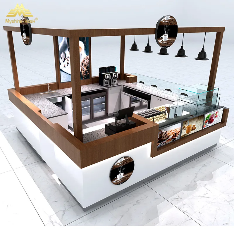 Custom 1010 Feet Coffee Bar Fast Food Kiosk Coffee Kiosk Design Buy