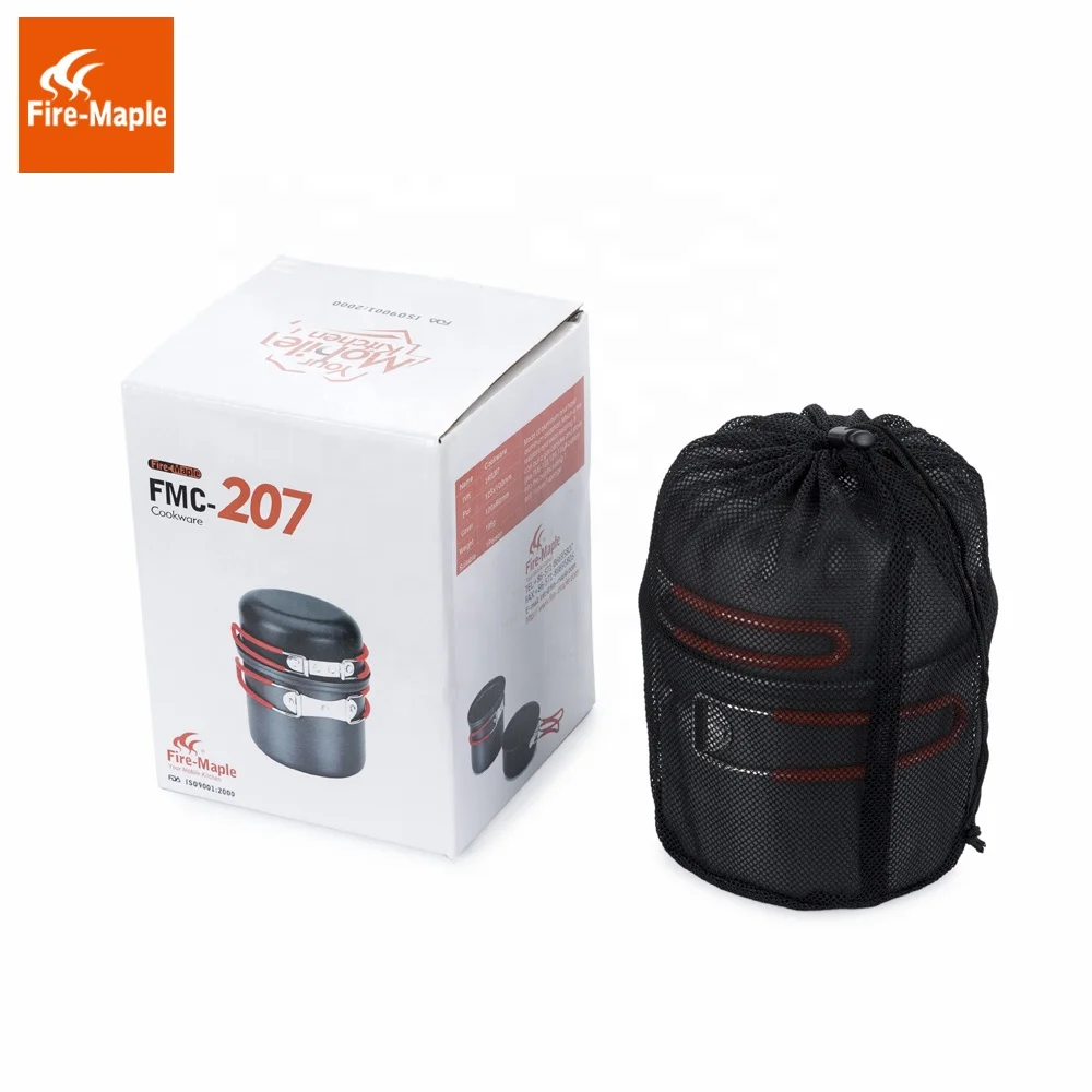 

Fire-Maple manufacturer outdoor cookware camping pot Hard Anodized, Black