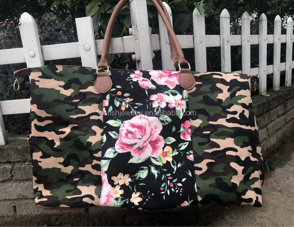 New Design Leopard Camouflage Pattern Tote Bag Jaguar Camo Canvas Weekender  Handbag - Buy Leopard Camouflage Pattern Tote Bag,Weekender Handbag,Large  Plaid Purse Bag Product on 