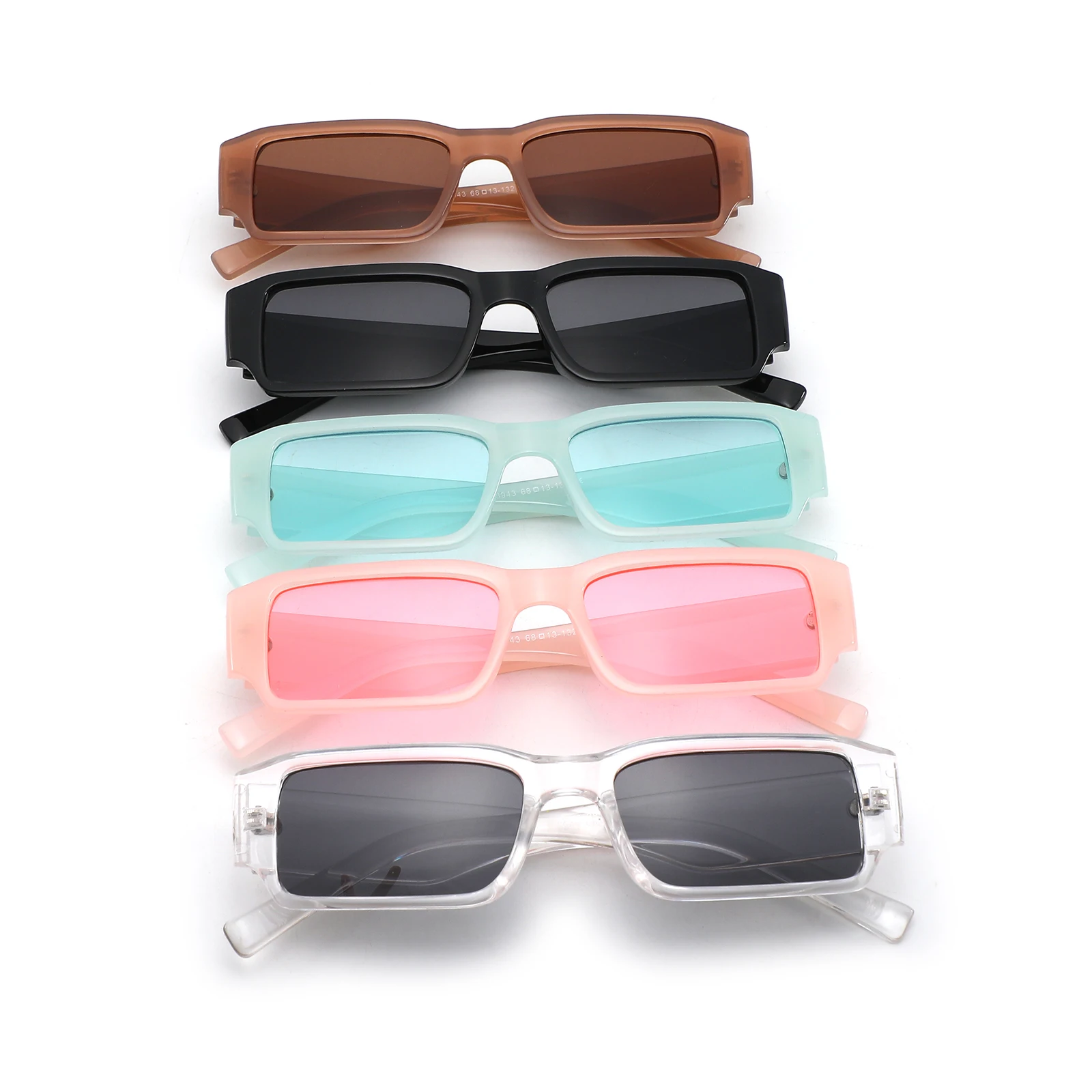 

2022 pink Brand Designer Square Sun Glasses Small Rectangle Sunglasses Women Vintage Shades Female UV400, Customized color