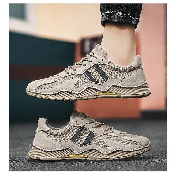 

2021 leather sneakers men's sports shoes men's casual shoes men's dress shoes Premium leather sneakers