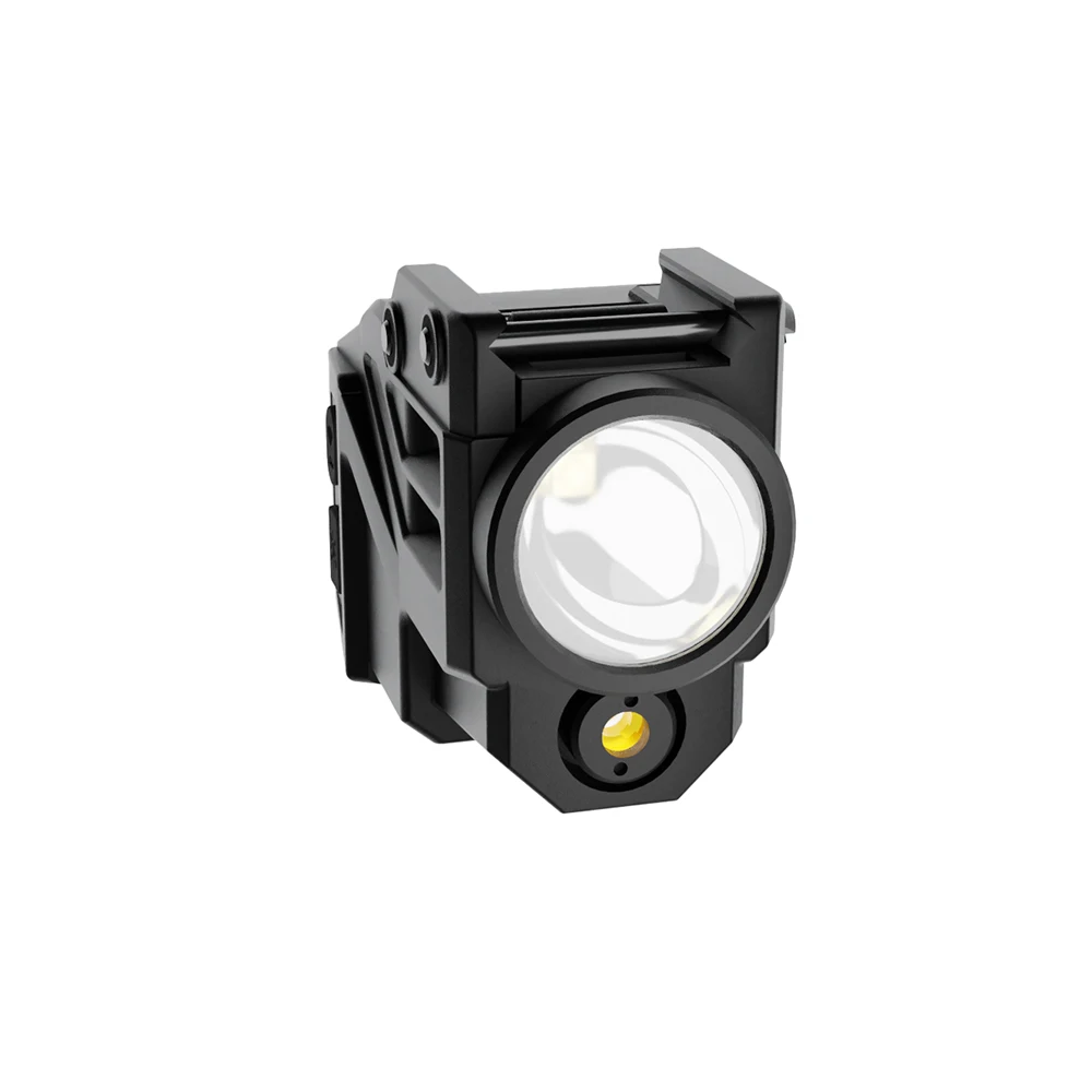 

Built-in Rechargeable 550lm Weapon LED Flashlight with Green Laser Airsoft Light