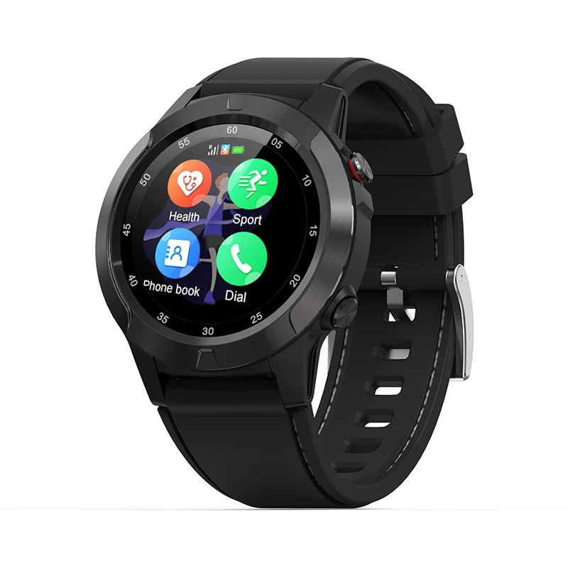 

M4s health monitor calling fashion men smart watch for banda de online shop, Black