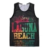 custom quality digital sublimation printed gym tank top mens singlets sports wear