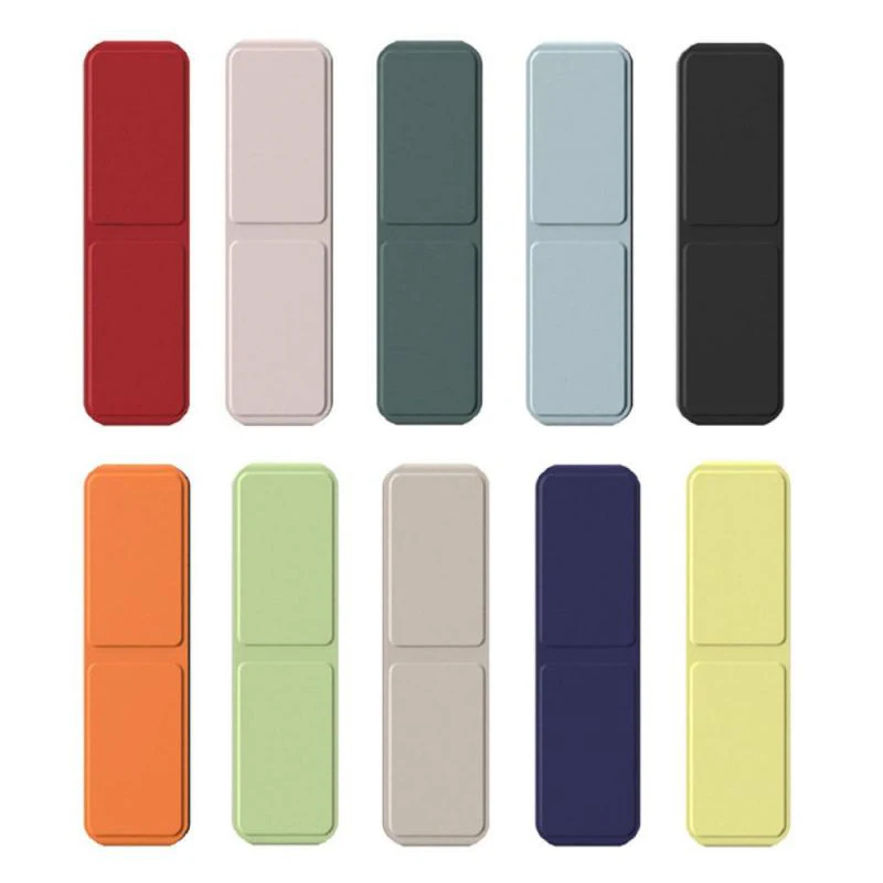 

Multi-purpose silicone magnetic lazy folding bracket, car bracket, smart phone bracket finger ring handle socket custom logo