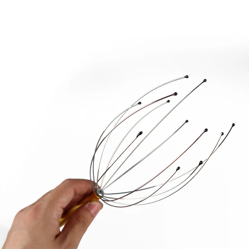 High Quality Claw Handheld Head Massager Metal Scalp Massager For