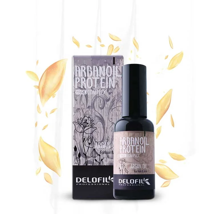 

DELOFIL Own Logo Factory Price Pure Organic Argan Moroccan Oil