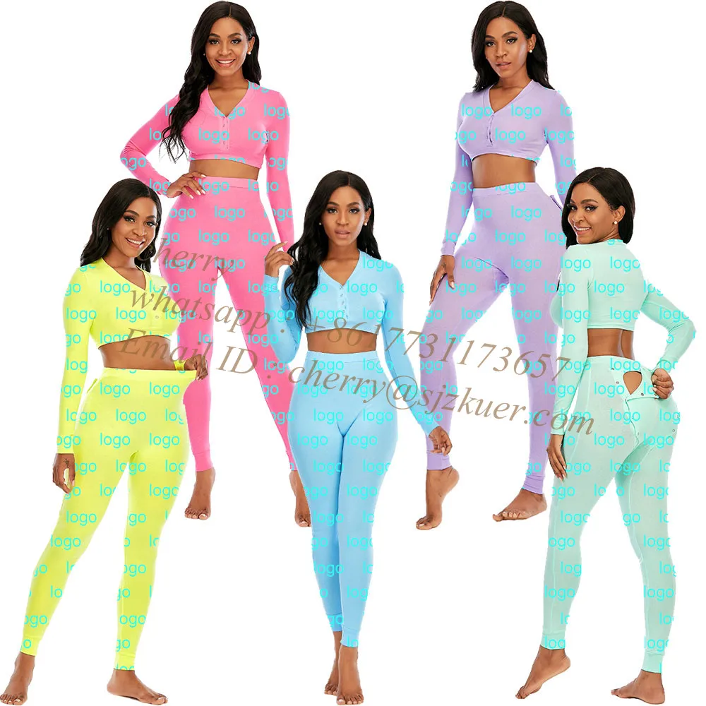 

Sexy Joggers Two Piece Set Women Tracksuit Crop Top And Leggings Pants with butt flap Suit two piece jogger set, Picture shows