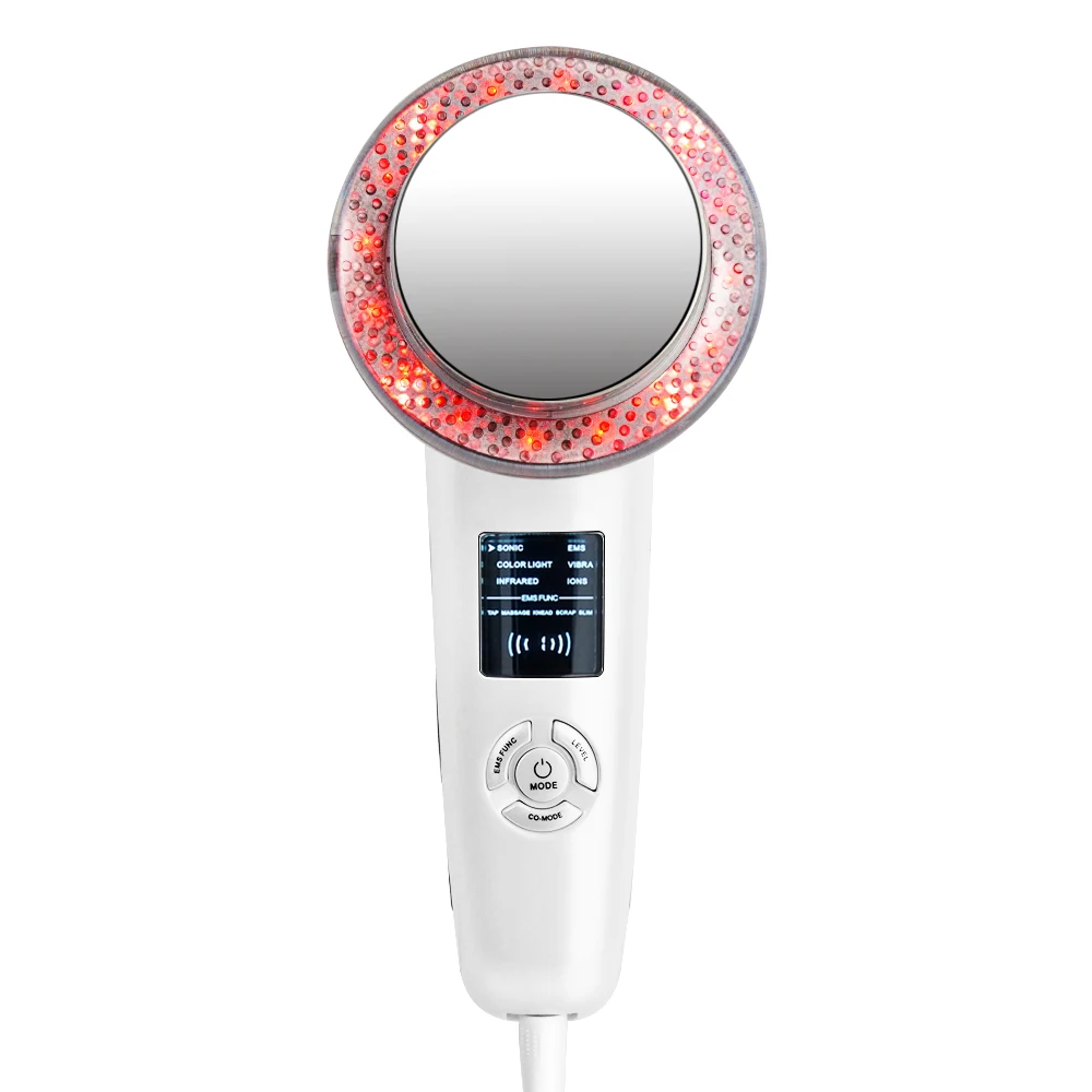 

Burn Fat Machine Ems Massager Weight Loss Ultrasonic Slimming Device, White