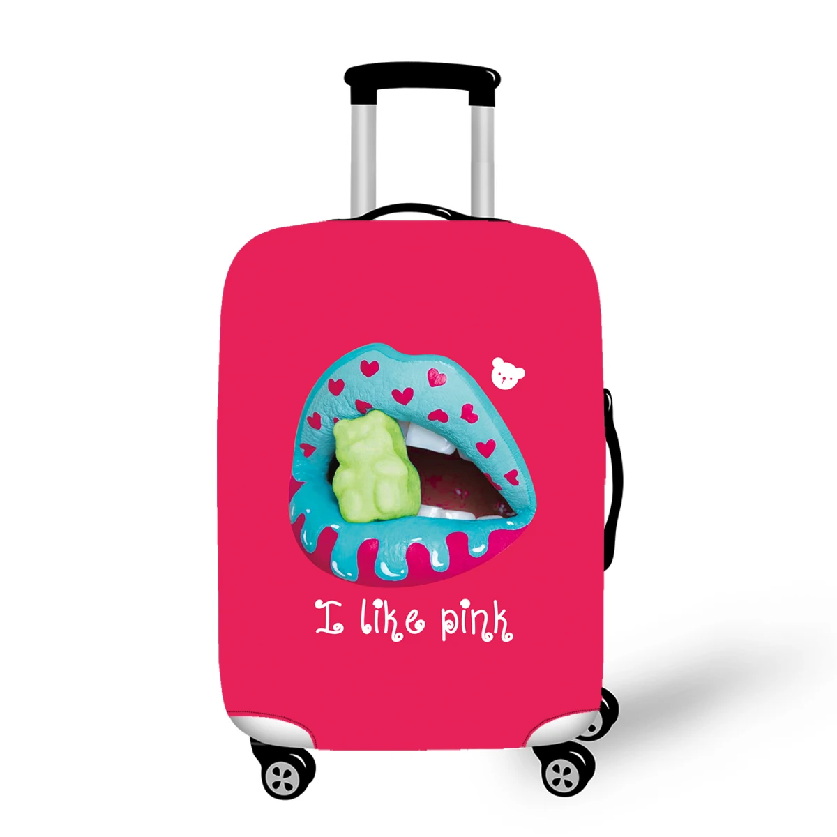

Elastic luggage cover for kids or adult size S/M/L for choose anti dust protect suitcase luggage case cover design custom, Full printing color