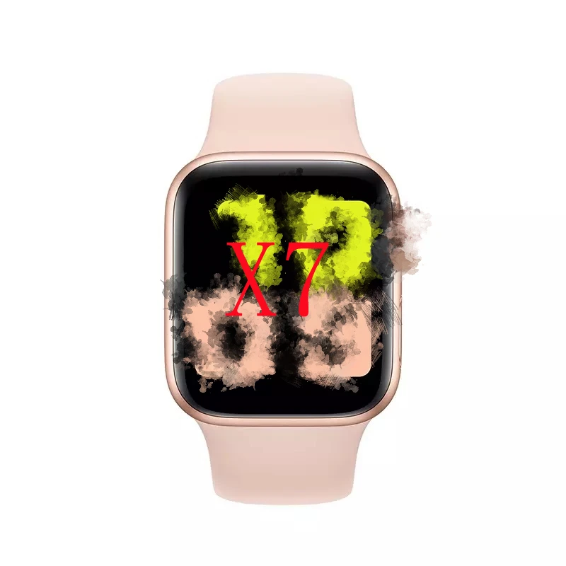 

2021 New Arrivals Smart Watch X7 Full Touch Reloj Inteligente Heart Rate Blood Pressure Wrist Sport Smartwatch For Men Women, Gold/black/white