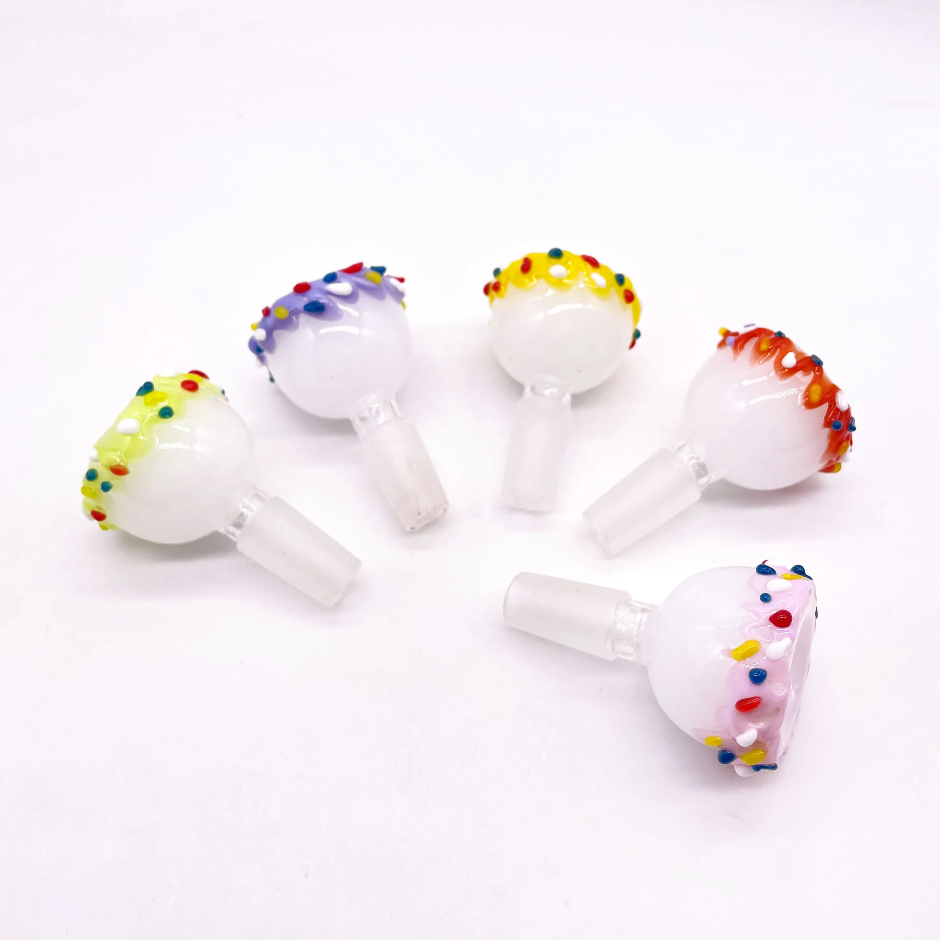 

China factory direct sales water pipe bowl glass smoking bowl piece smoking, Custom colors