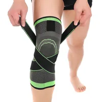 

Amazon hot sale Fitness Running Cycling Bandage Knee Support Braces Elastic Nylon Sports Compression Pad Sleeve Dropshipping