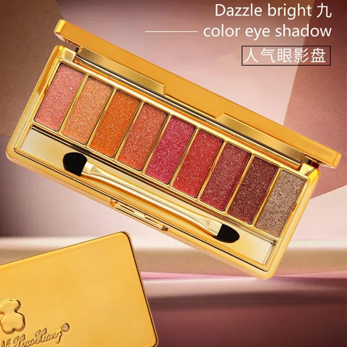

Korean cosmetics 9 Colors Eyeshadow Palette Matte Eyeshadow Palette Glitter Eye Shadow Makeup Nude Beauty Make up set