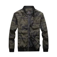 

2019 New Autumn Men's Camouflage Jackets & Male Coats Camo Bomber Jacket Mens Brand Clothing Outwear