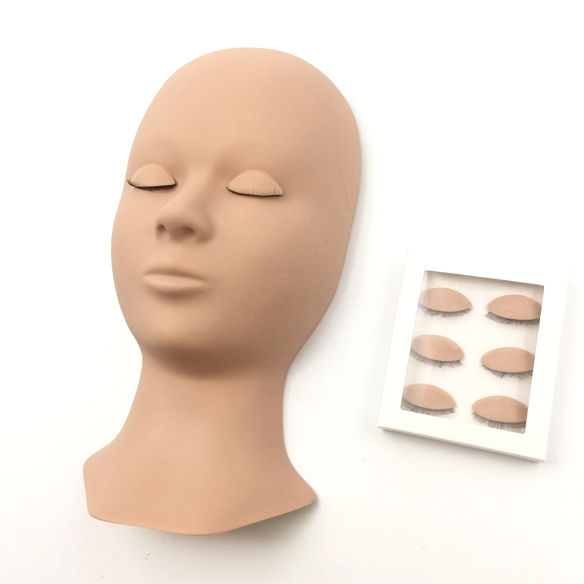 

Eyelash heads maniquines models manniquins displays eyelashes manequin head for eyelashes, 3 colors