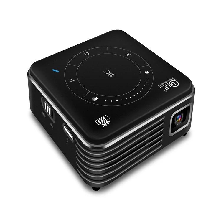 

Hot Selling Portable P11 4K HD DLP Mini 3D Projector 4G+32G Smart Micro Convenient Home Office Mobile Projector