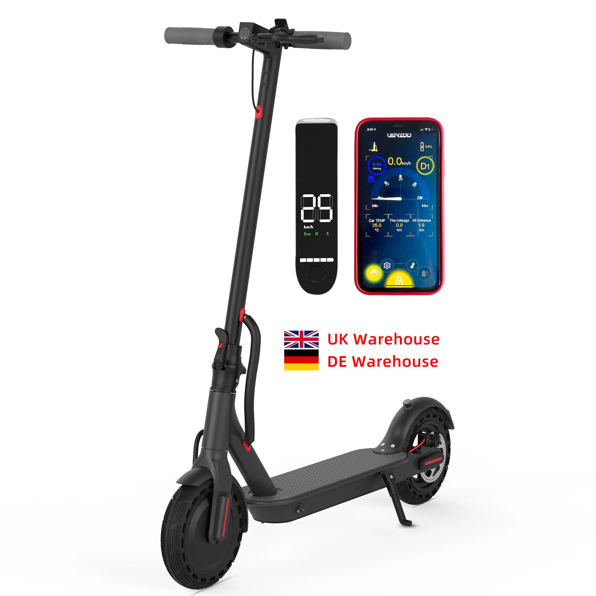 

Free Duty europe high speed adult warehouse 36V 10Ah 350w Skateboard Foldable motorcycle scooter adult Electric Scooter, Black