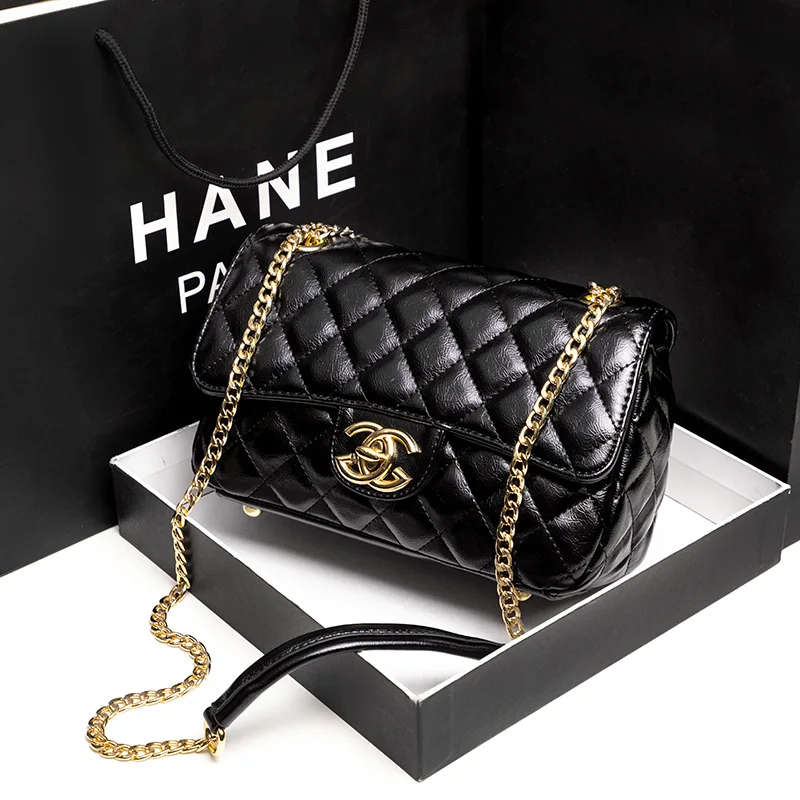 

2021 new arrive brand fashion luxury shoulder bag high quality leather cc handbag