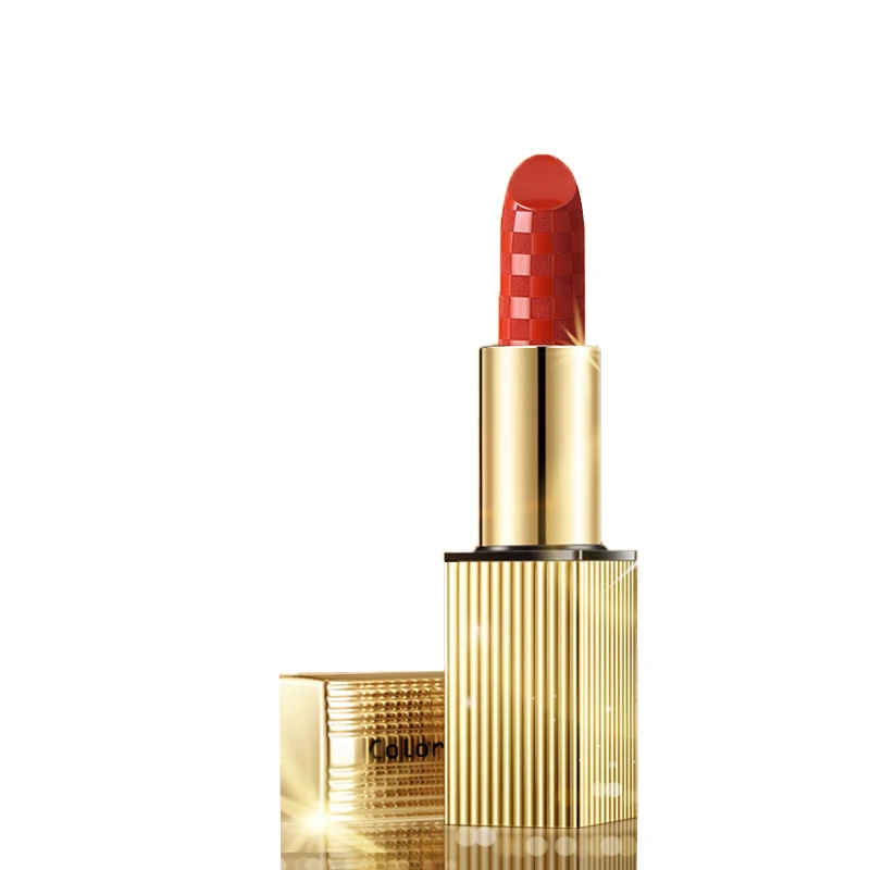 

Wholesale High Quality Nude Lipstick Private Label Cosmetic Sexy Red Matte Creamy Waterproof Lipstick