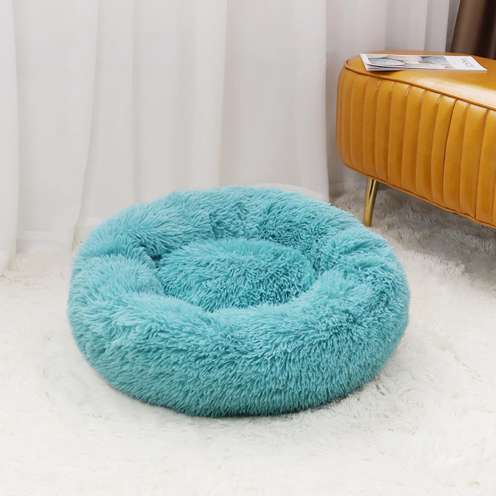 

Comfortable Removable More Color Wholesale Dog Sofa Donut Beds Luxury Pet Bed Dog Cat With Zipper