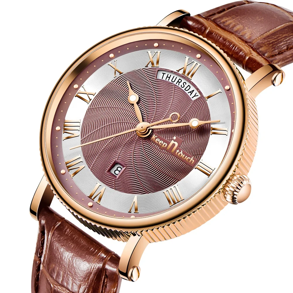 

Hot Sale High quality mens leather watches low moq custom logo luxuty watches