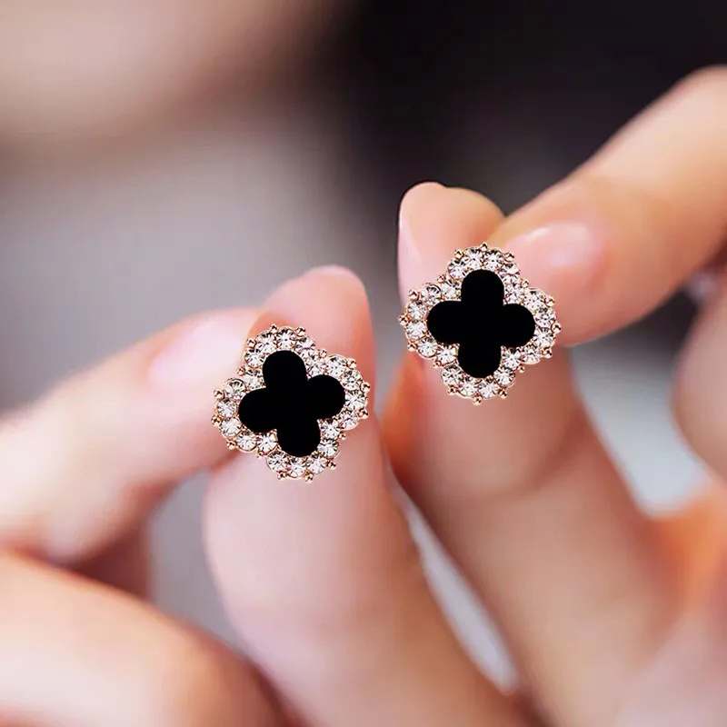 

Wholesale Price Rhinestone Four Leaf Clover Loose Acrylic For Jewelry