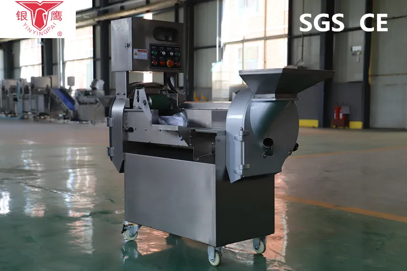 
Shand dong Yinying automatic vegetable dicer cabbage cutting machine vegetable cutter 850kg/h 