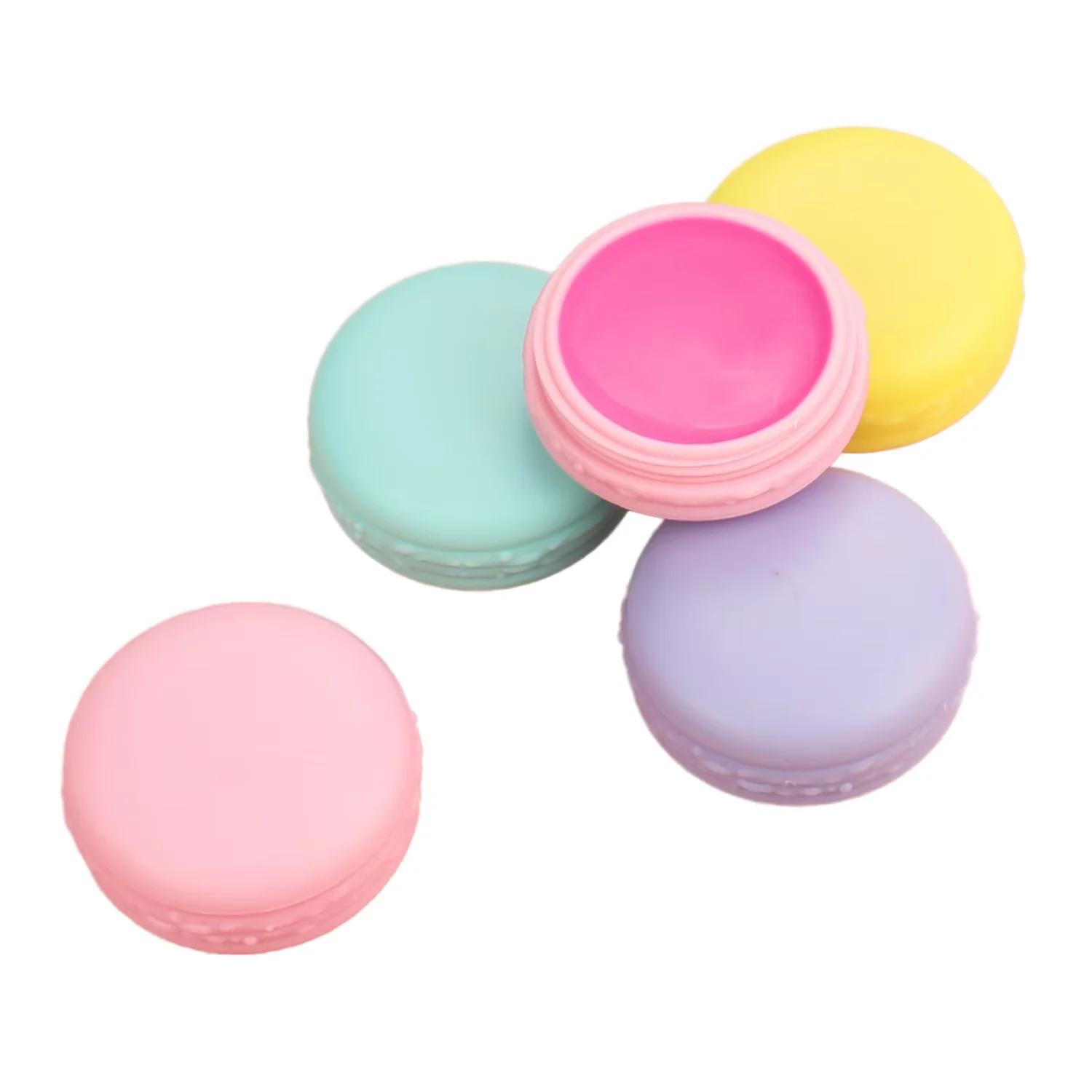 Hot Selling Lip Balm Lipstick Cute Macaron Lip Balm Flavored Moisturizing Private LabelLip Balm