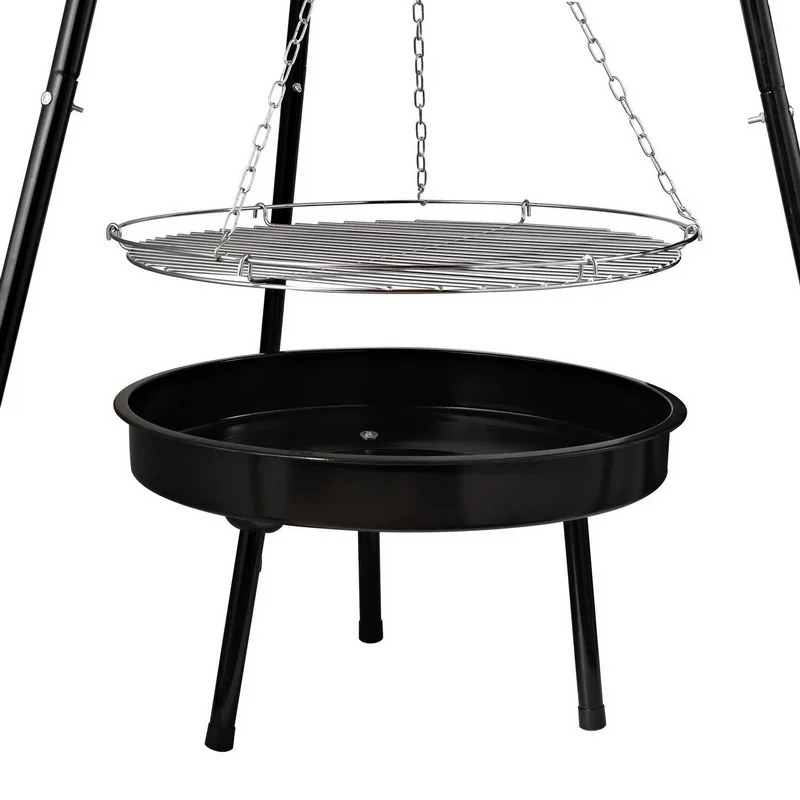 Premium Quality Easily Assembled/easily Cleaned Bbq Tripod Swing Charcoal Grill Designs Buy