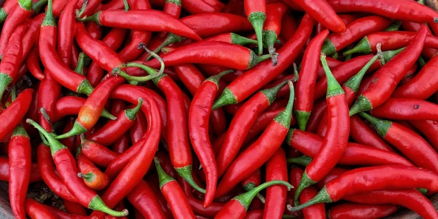 Fresh and dried pasilla peppers side by side