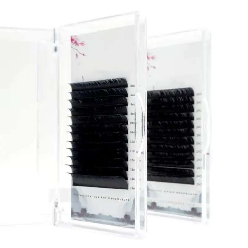 

Natural Premade Real Mink Fans Volume Individual Lashes Eyelashes Extensions