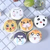 Creative Cartoon Expression Coin Round Bag Gift Tinplate Storage Data Cable Charger Coin Purse Customization