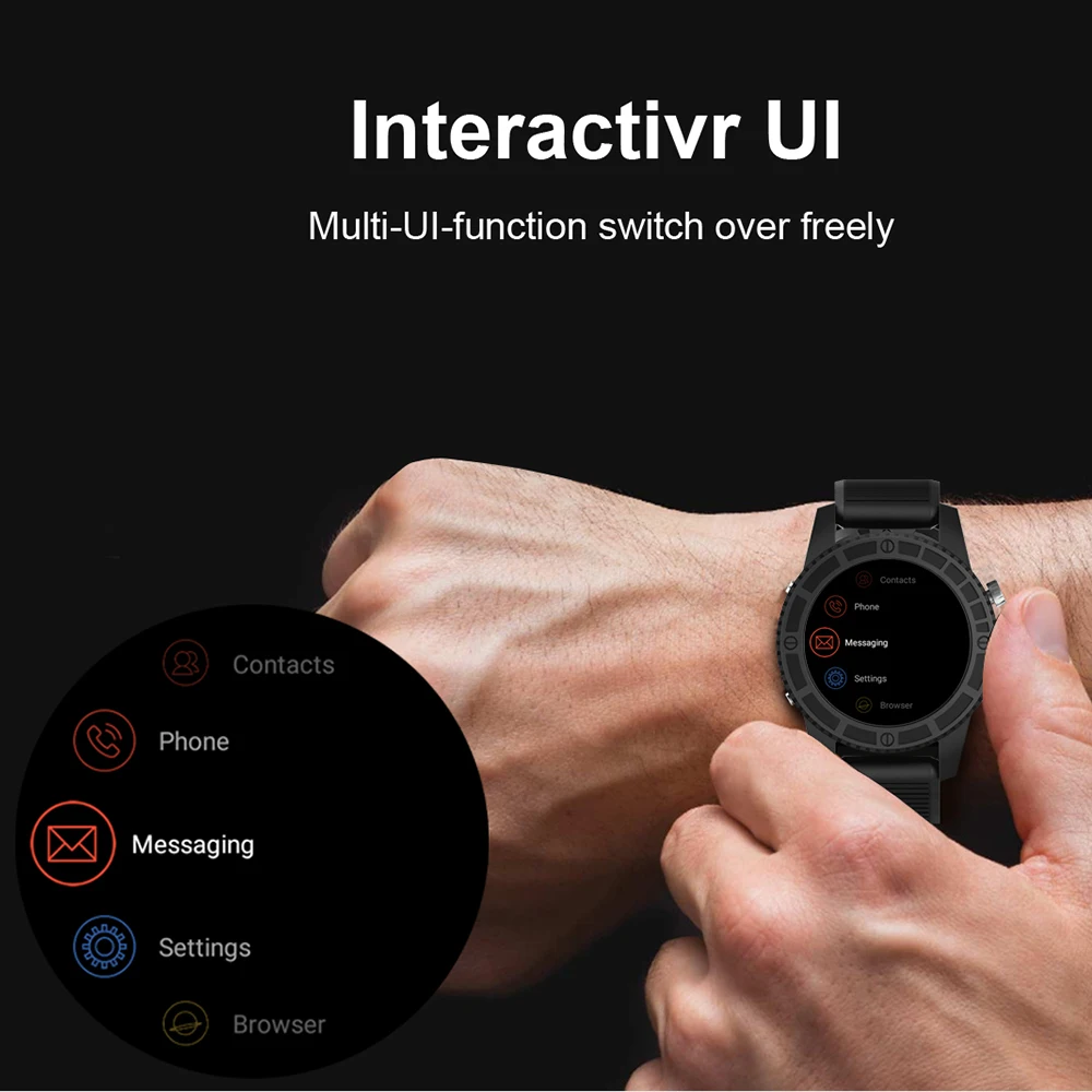 

I7 4G Smart Watch Phone Android 7.0 MTK6737 1GB+16GB Heart Rate Monitor Wifi GPS Fitness Tracker Smartwatch for PK Samsung Gear