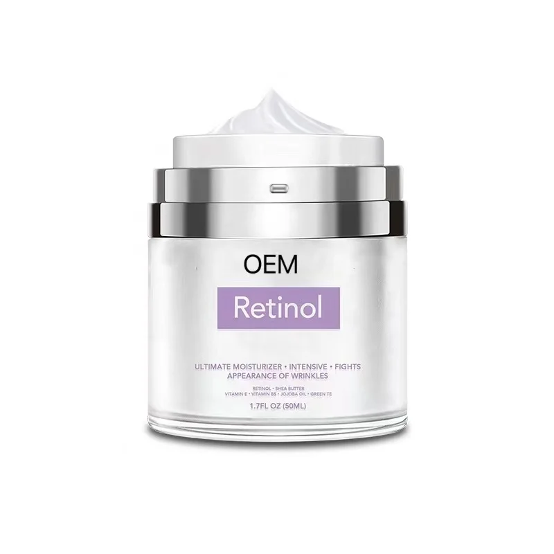 

OEM Faciales Facial Moisturizer Whitening for Acne Treatment Crema De Belleza Anti Aging Hyaluronic Acid Retinol Face Cream