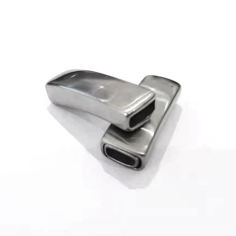 

XuQian 9.2*4.7mm Stainless Steel Leather Magnetic Clasps For DIY Jewelry Bracelet