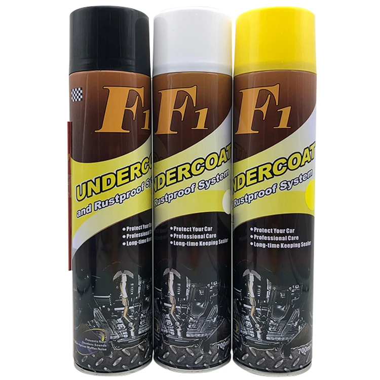 Car Protective Coating Rubberized Understand Undercoating Spray For Car