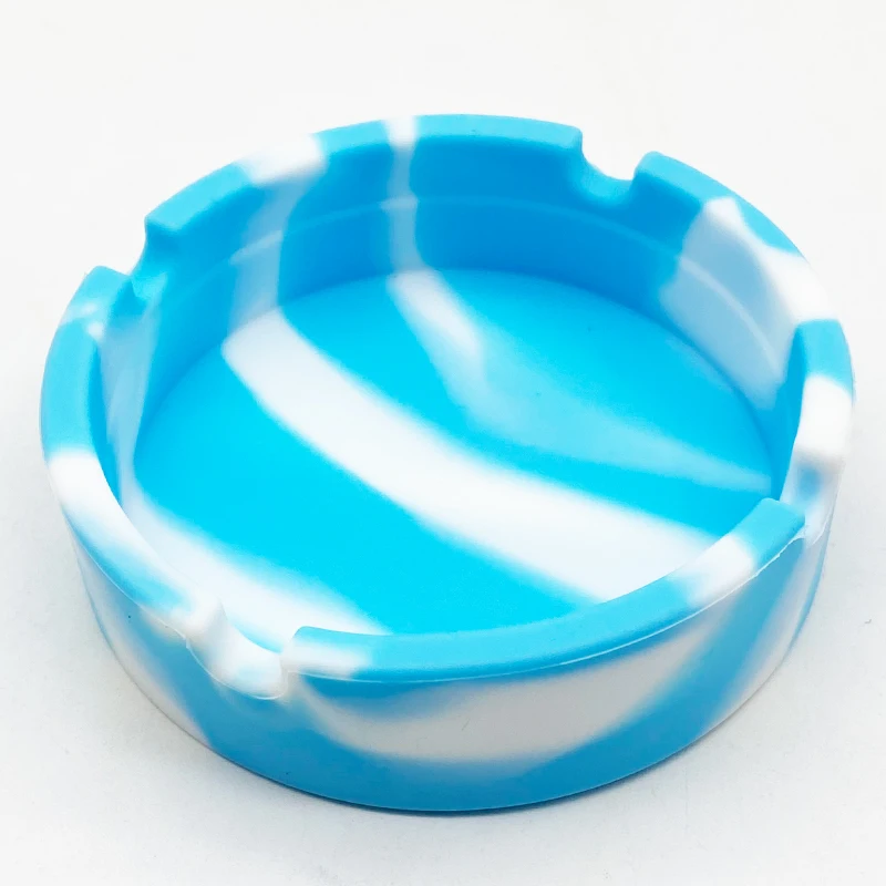 

SHINY smoke shop supplies cigar ashtray silicone weed silicone non-slip fashion ashtray ashtray high term, Random shipment