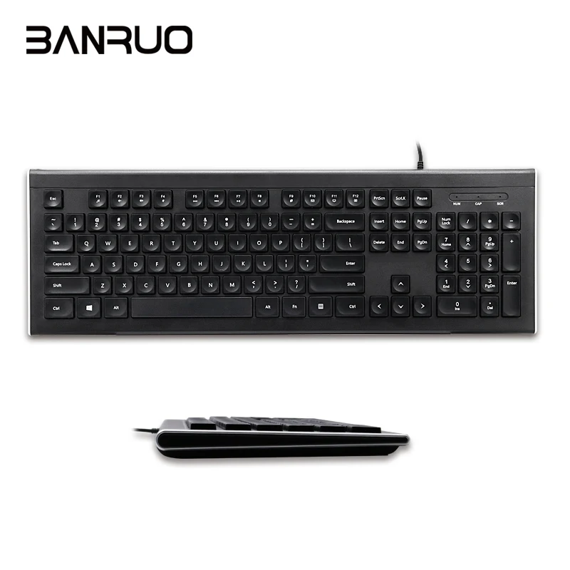 

Hot Sales Keyboard OEM ODM Durable Quality Keyboard Water Droplets Keycaps Design Wired Keyboard For Office Use