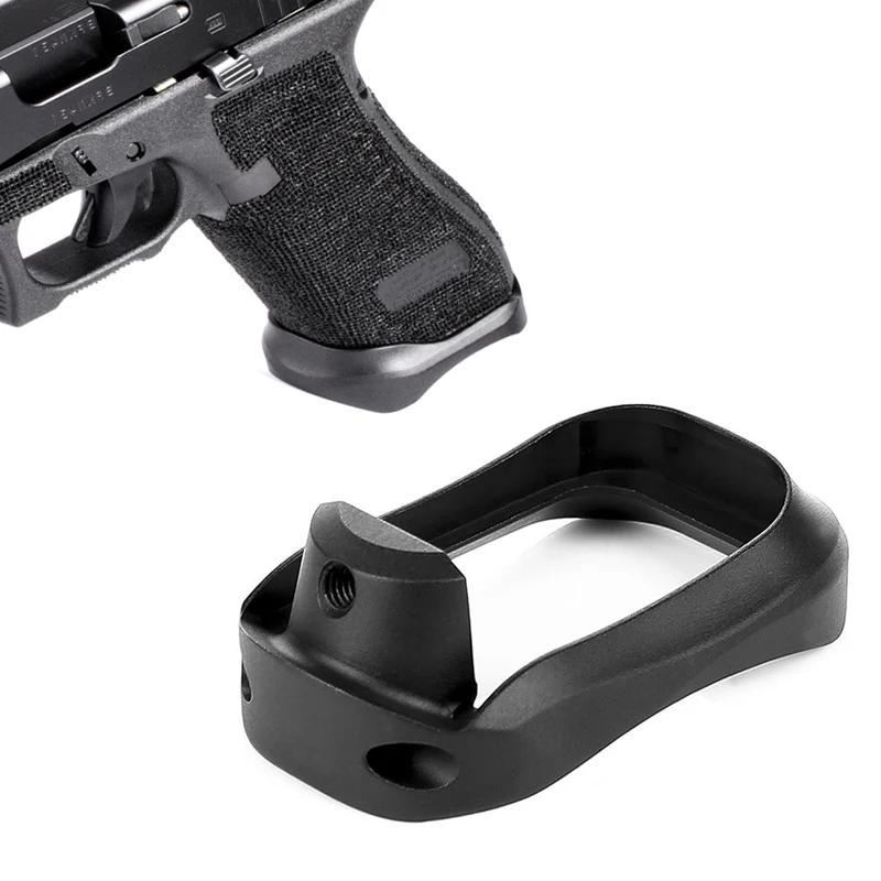 

Tactical CNC Aluminum Glock Grip Adater Magwell for Glock 17 22 24 31 34 35 37 Gen 1-4 Base, Black