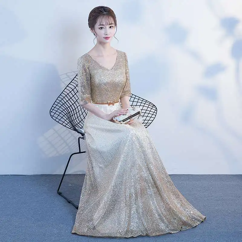 

latest design formal crystal evening gown long formal dresses evening