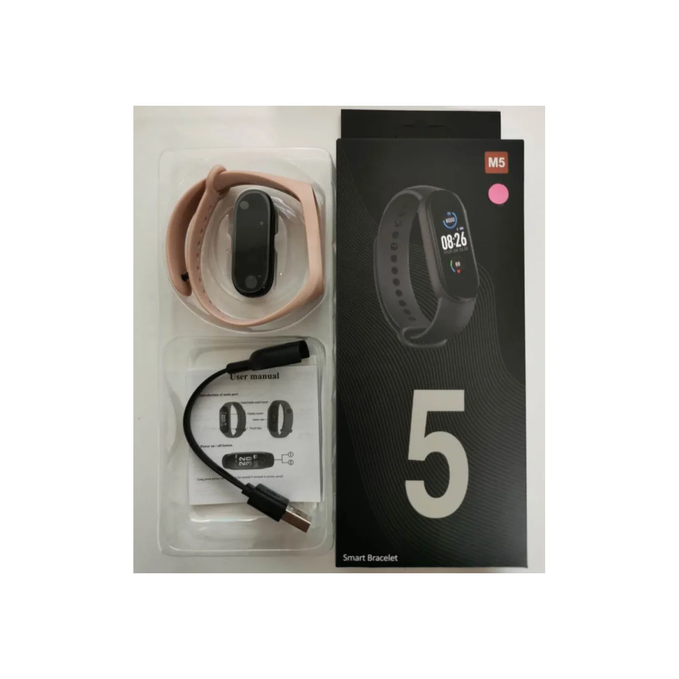

M5 Smartband Heart Rate Monitor Smart Bracelet M5 Sport Fitness Tracker M5 Smart Wristband