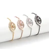 2020 Micro Paved Cubic Zirconia Princess Crown Bracelet Femme Copper Charm Slider Chain Bracelets Jewelry