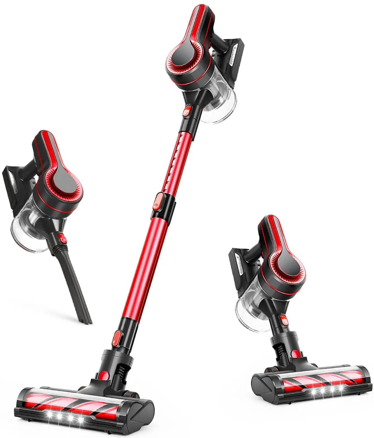 

4In1Cyclone Cordless Bagless Rechargeable Wireless Stick Handheld Vacuum Cleaner Cordless For Home