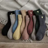 

customized high quality womens thickened warm non slip socks autumn winter