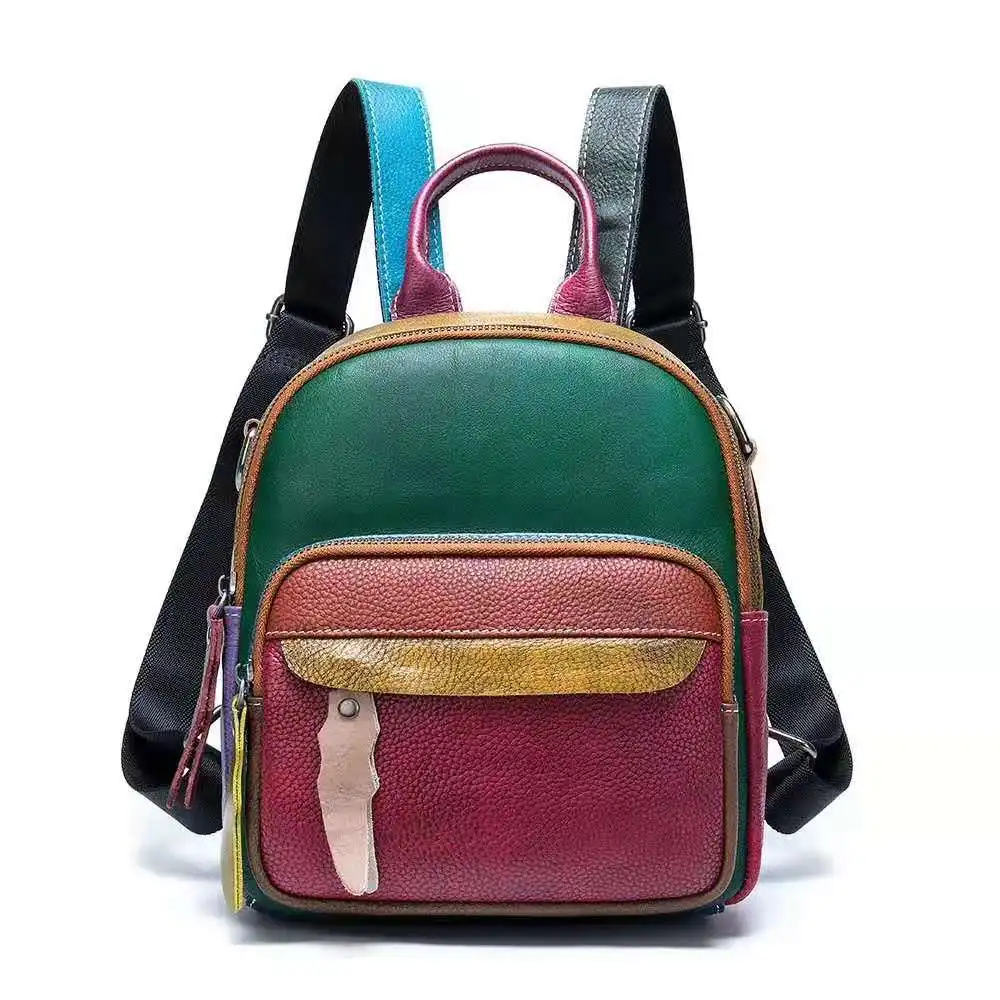 

Trendy 302 custom womens genuine leather backpack, Custom made